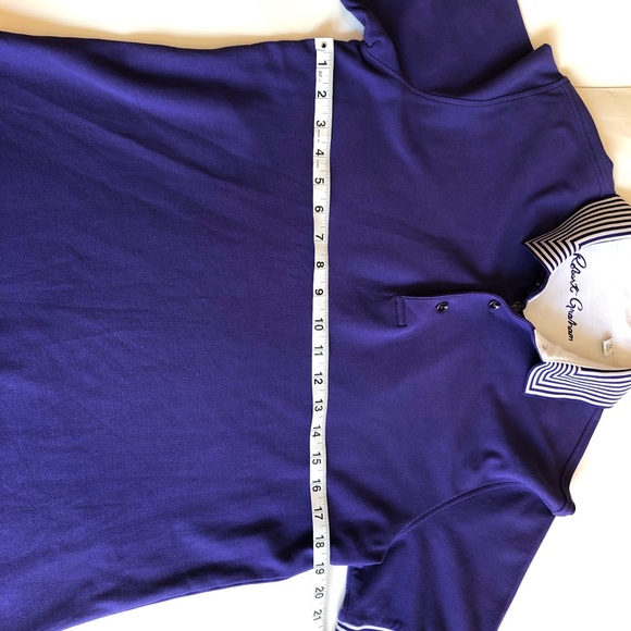Robert Graham purple polo - Picture 4 of 7
